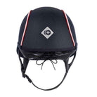 My SP8+ - Navy Microsuede/ Red & White Patent Piping - Charles Owen