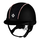 My Ayr8® - Black Leatherlook/ Rose Gold Sparkly & Swarovski Crystal Piping - Charles Owen