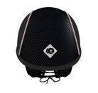 My Ayr8® - Black Microsuede/ Pink Cotton & Silver Sparkly Piping - Charles Owen