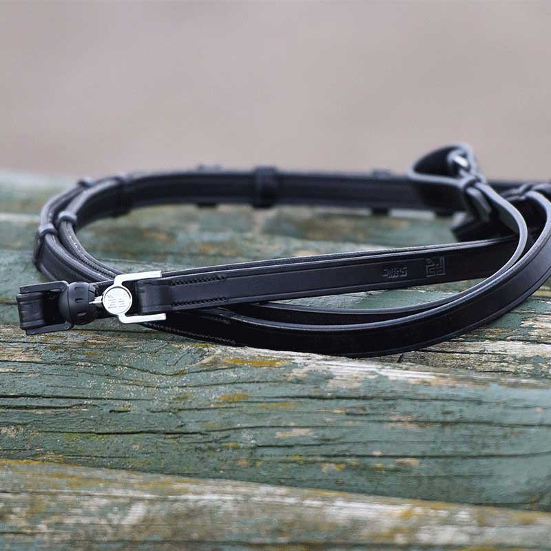 FR Vincitore Quick Release Safety Reins - Eventers Rein