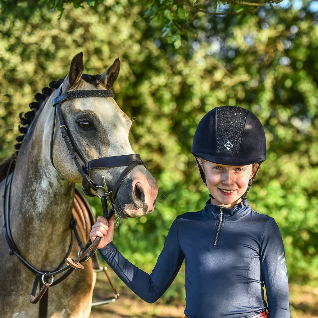 YR8 Sparkly - Kids riding helmets - Charles Owen