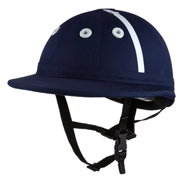 Navy Blue Charles Owen Young Riders Riding Hat
