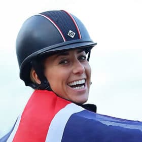 Charlotte Dujardin wearing My Ayr8®