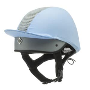 Charles Owen Wide Peak Brim Performance Riding Helmet With Removable Washable Inner Liner Halo Luxe Tacknrider