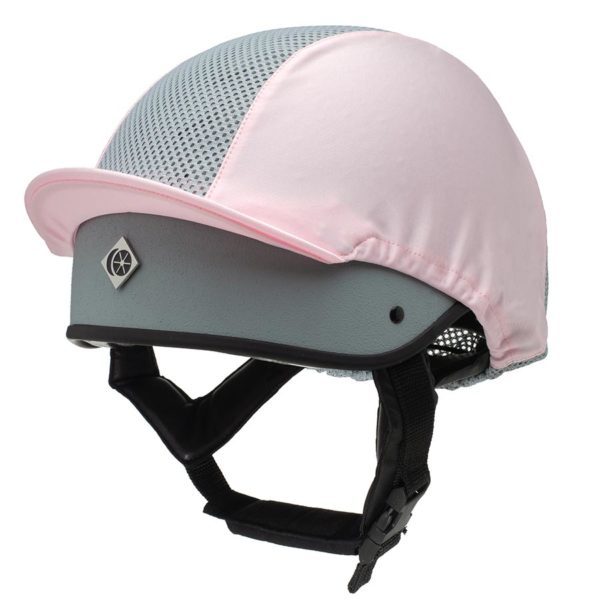 This Esme pink ventilated hat silk