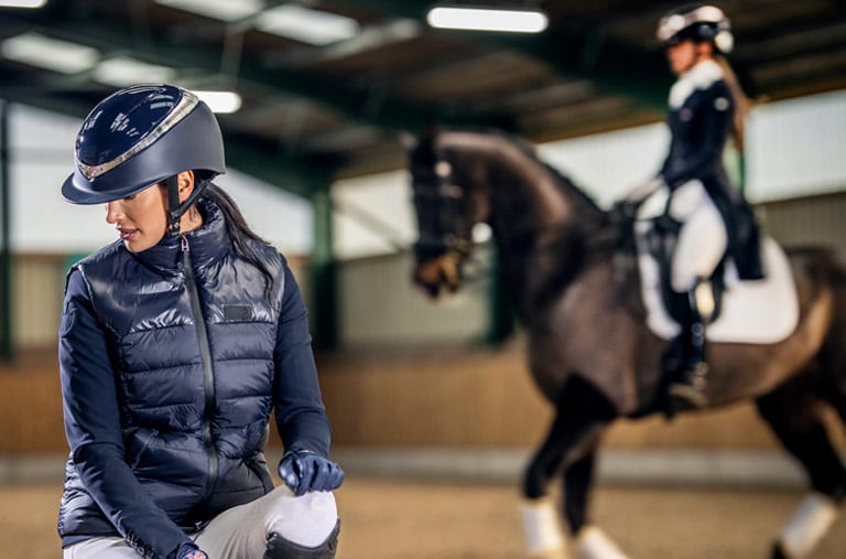 Choosing a riding helmet